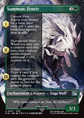 Summon: Fenrir · 372