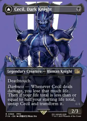 Cecil, Dark Knight // Cecil, Redeemed Paladin · 380