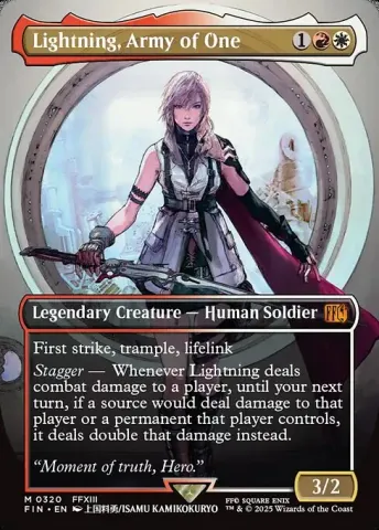 Lightning, Army of One · 320