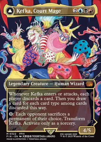Kefka, Court Mage // Kefka, Ruler of Ruin · 322