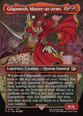 Gilgamesh, Master-at-Arms · 338