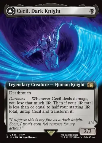 Cecil, Dark Knight // Cecil, Redeemed Paladin · 445
