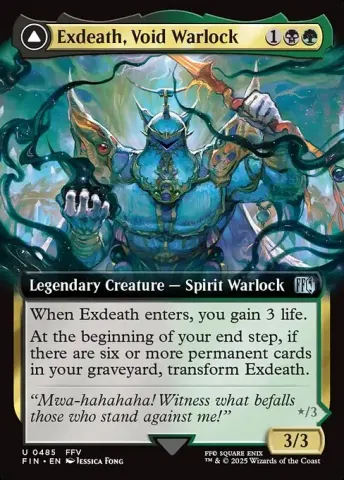 Exdeath, Void Warlock // Neo Exdeath, Dimension's End · 485