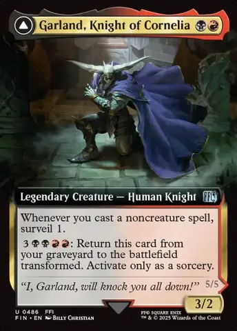 Garland, Knight of Cornelia // Chaos, the Endless · 486