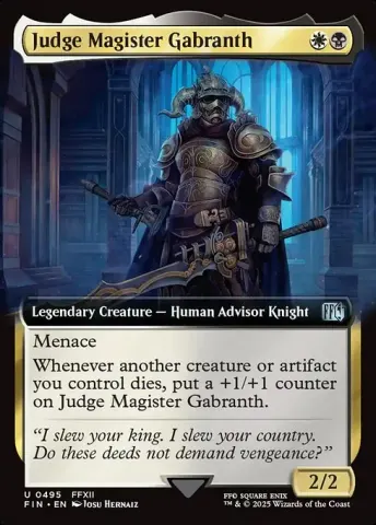 Judge Magister Gabranth · 495