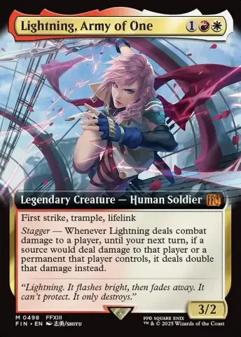 Lightning, Army of One · 498