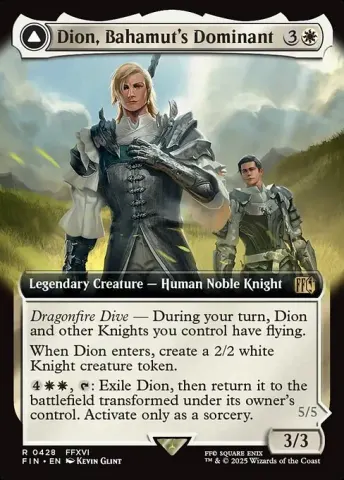 Dion, Bahamut's Dominant // Bahamut, Warden of Light · 428