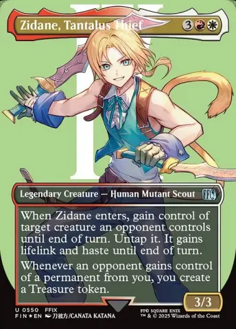 Zidane, Tantalus Thief · 550