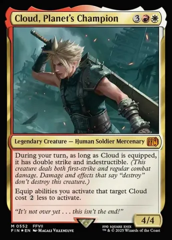 Cloud, Planet's Champion · 552