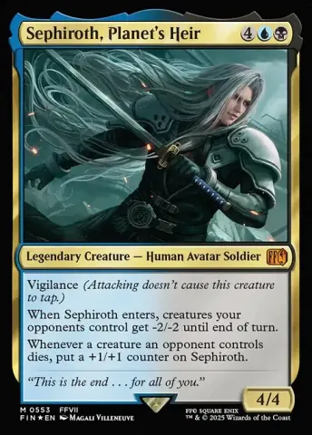 Sephiroth, Planet's Heir · 553