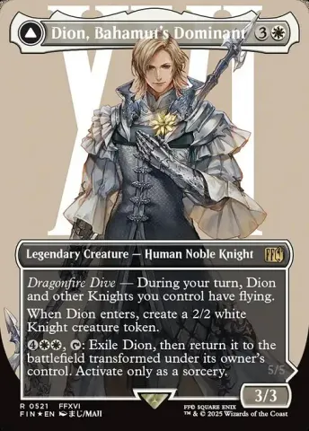 Dion, Bahamut's Dominant // Bahamut, Warden of Light · 521