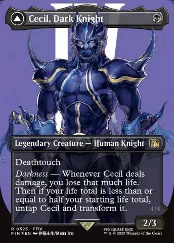 Cecil, Dark Knight // Cecil, Redeemed Paladin · 525