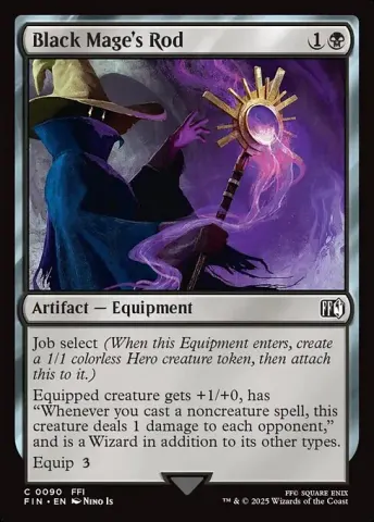 Black Mage's Rod · 90