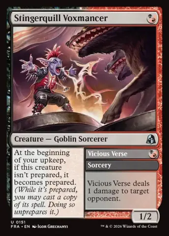 Stingerquill Voxmancer // Vicious Verse · 151