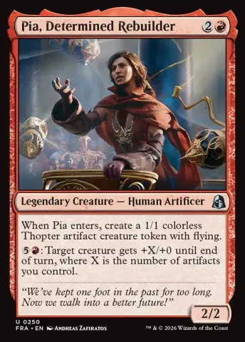 Pia, Determined Rebuilder · 250