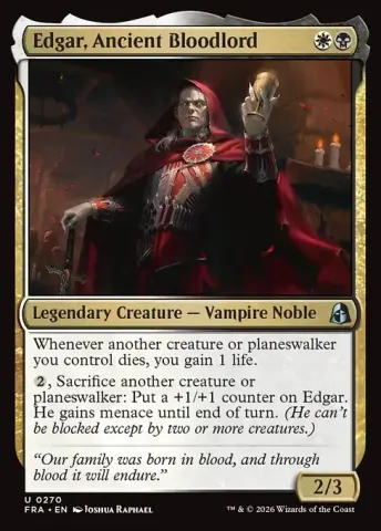 Edgar, Ancient Bloodlord · 270