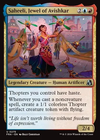 Saheeli, Jewel of Avishkar · 275