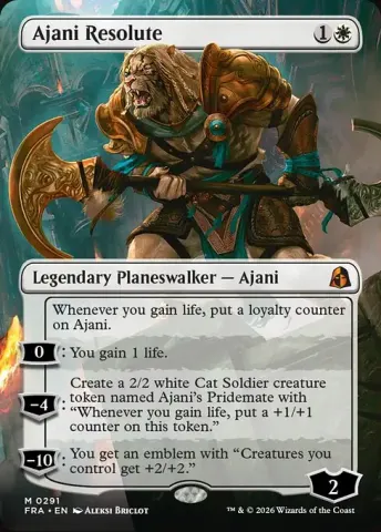 Ajani Resolute · 291