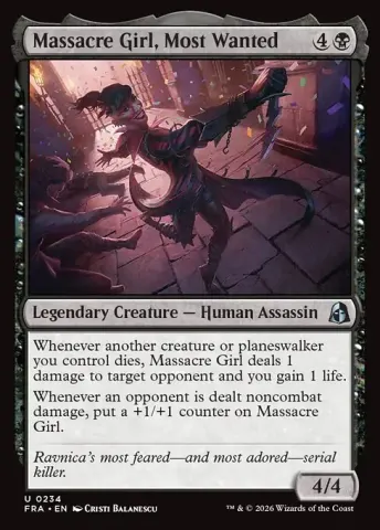 Massacre Girl, Most Wanted · 234