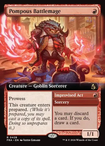 Pompous Battlemage // Improvised Act · 428