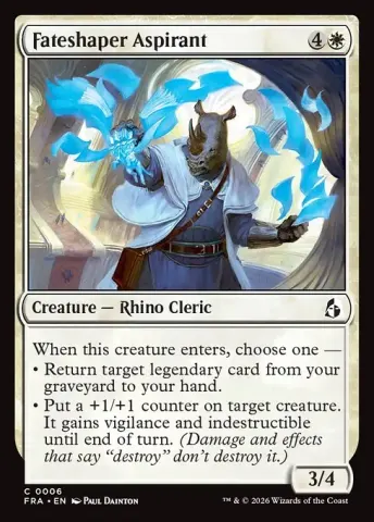 Fateshaper Aspirant · 6