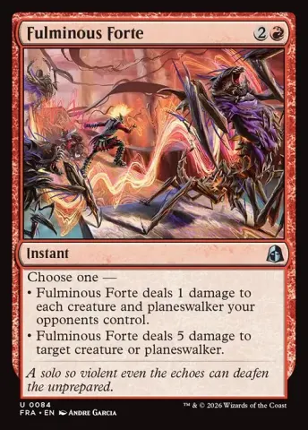 Fulminous Forte · 84