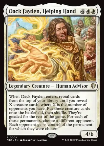 Dack Fayden, Helping Hand · 4