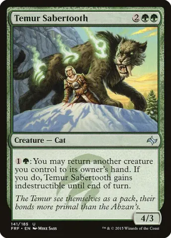 Temur Sabertooth · 141