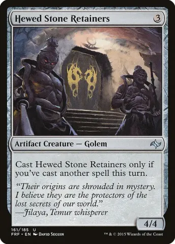 Hewed Stone Retainers · 161