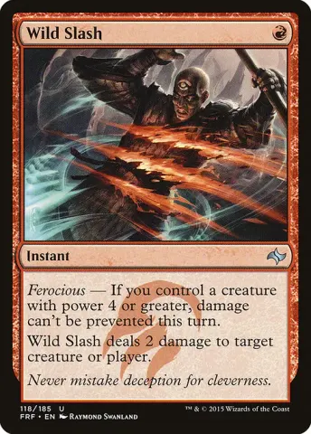 Wild Slash · 118