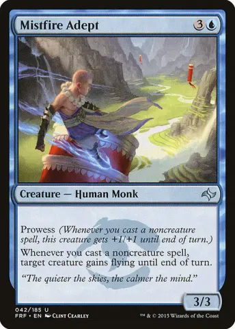 Mistfire Adept · 42