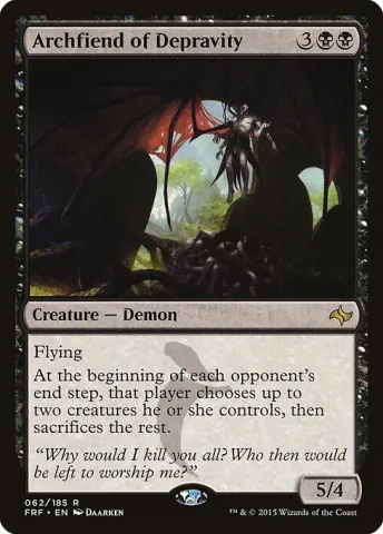 Archfiend of Depravity · 62