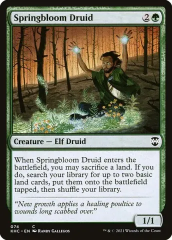 Springbloom Druid · 74