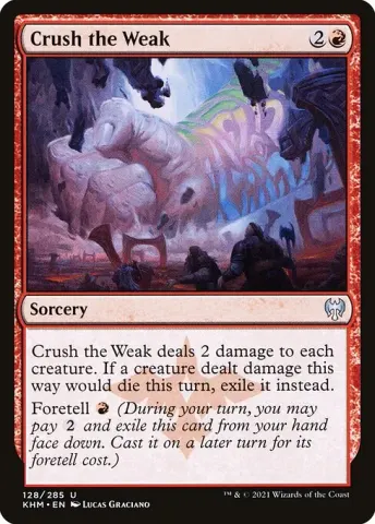 Crush the Weak · 128