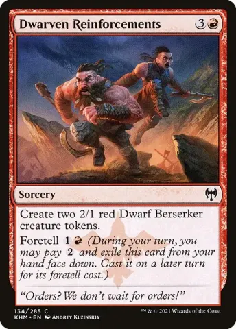 Dwarven Reinforcements · 134