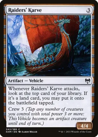 Raiders' Karve · 242