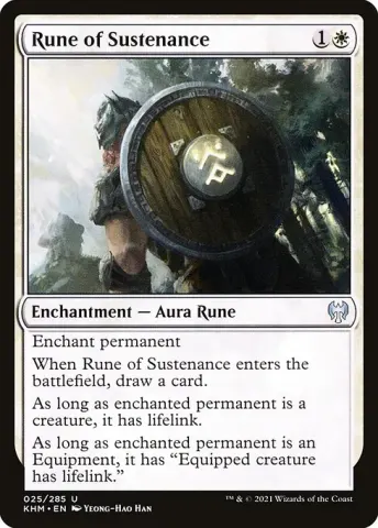 Rune of Sustenance · 25