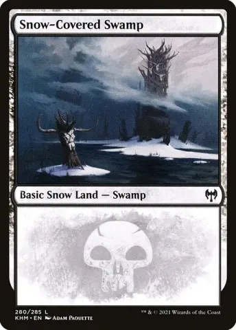 Snow-Covered Swamp · 280