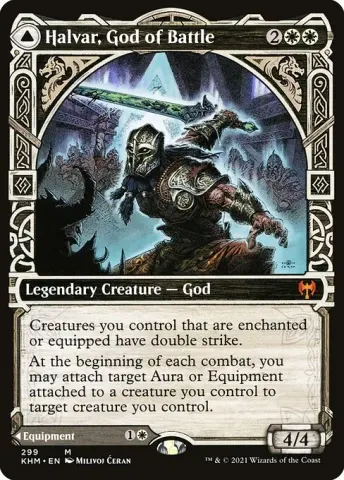 Halvar, God of Battle // Sword of the Realms · 299