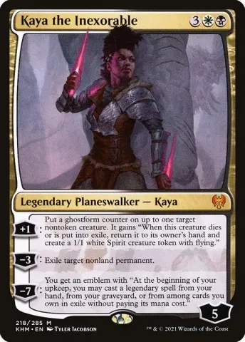 Kaya the Inexorable · 218