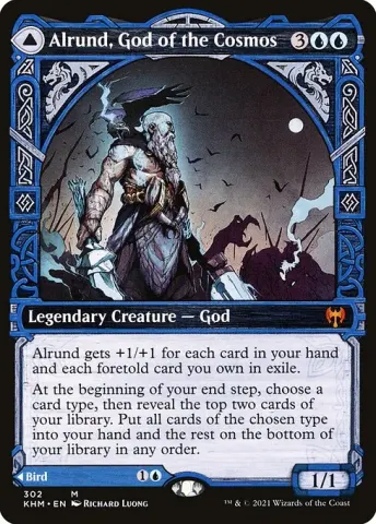 Alrund, God of the Cosmos // Hakka, Whispering Raven · 302