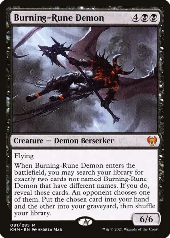 Burning-Rune Demon · 81