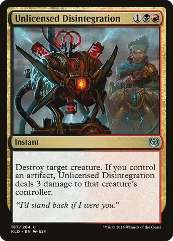 Unlicensed Disintegration · 187