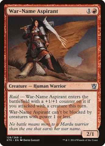 War-Name Aspirant · 126