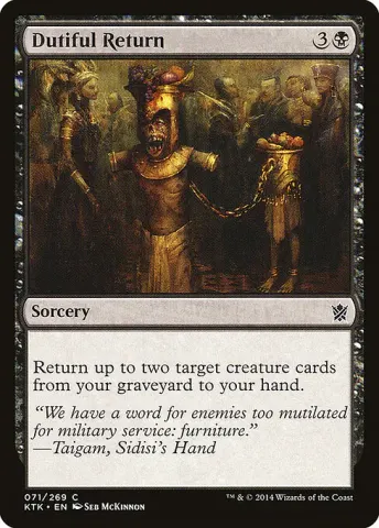 Dutiful Return · 71