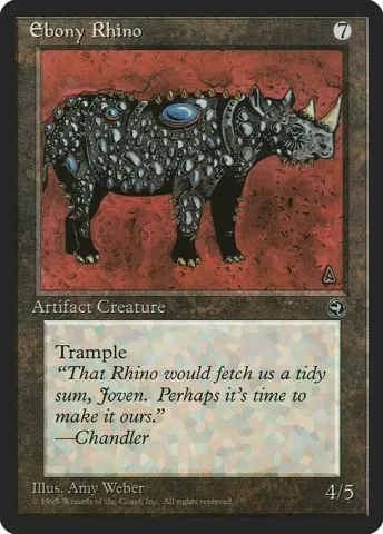 Ebony Rhino · 106