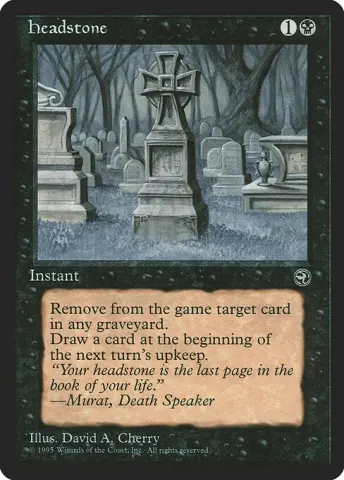 Headstone · 52