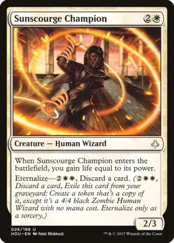 Sunscourge Champion · 26