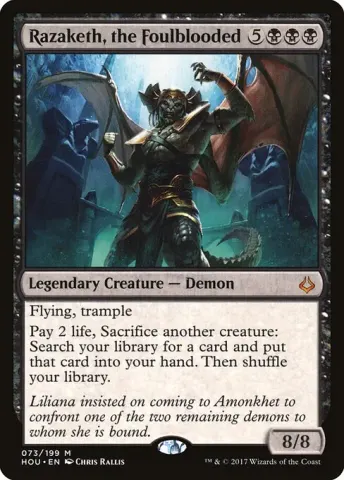 Razaketh, the Foulblooded · 73