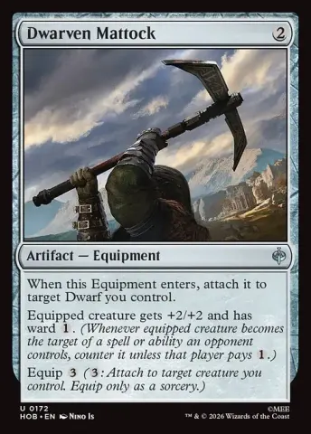 Dwarven Mattock · 172